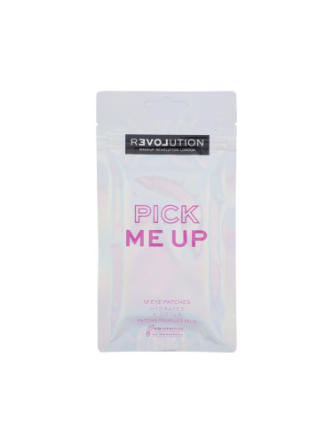 Revolution Relove Pick Me Up Hydrates & Cools Eye Patches Маска за очи за жени 12 бр