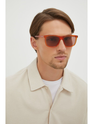 Слънчеви очила Saint Laurent в оранжево