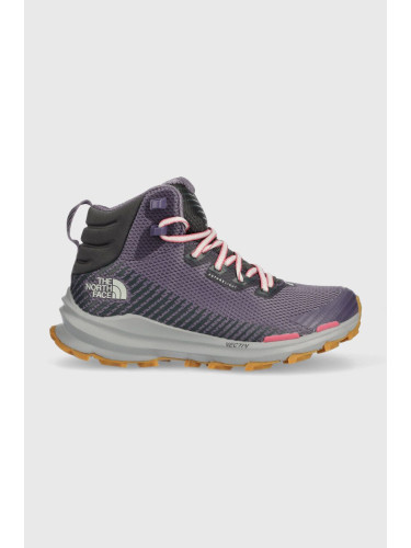 Обувки The North Face Vectiv Fastpack Mid Futurelight в лилаво