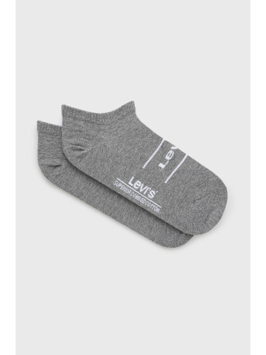 Чорапи Levi's в сиво