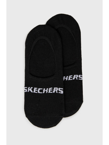 Чорапи Skechers (2 чифта) в черно