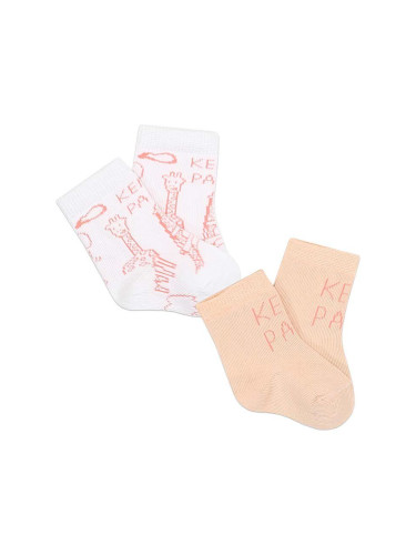 Детски чорапи Kenzo Kids (2 броя) в розово