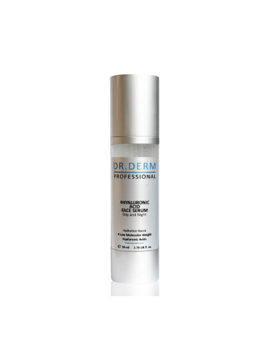 Хидратиращ серум за лице с Хиалуронова киселина DR. DERM PROFESSIONAL 4Hyaluronic Acid Serum