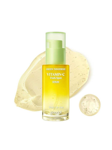 Серум против петна и пост-акне изсветлява озарява с Витамин С и Ниацинамид GOODAL Green Tangerine Vita C Dark Spot Care Serum 30ml
