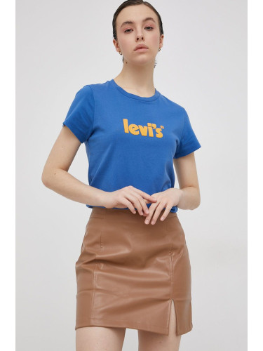 Памучна тениска Levi's