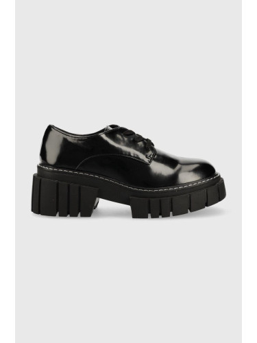 Половинки обувки Steve Madden Delaney в черно с платформа