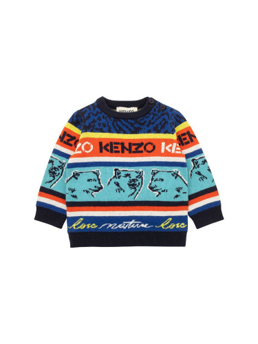 Бебешки пуловер Kenzo Kids от лека материя