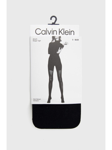 Чорапогащи Calvin Klein в черно 701218757