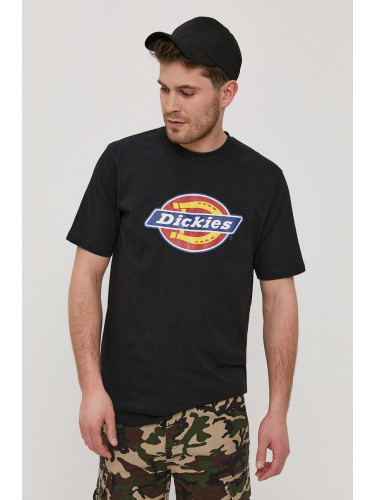 Тениска Dickies в черно с принт