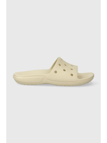 Чехли Crocs Classic Slide в бежово 206121