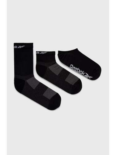 Чорапи Reebok GH0404 в черно