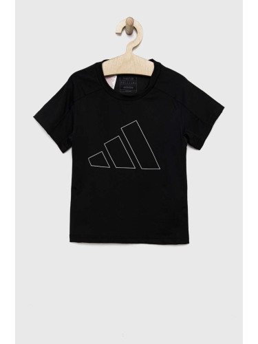 Детска тениска adidas G TR-ES BL в черно
