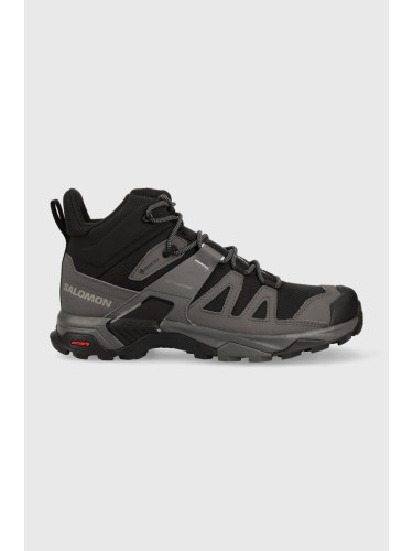 Обувки Salomon X Ultra 4 Mid GTX в черно