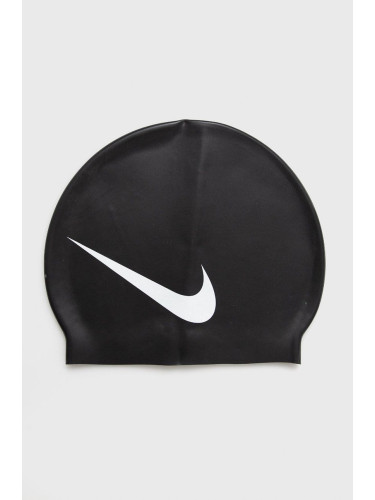 Шапка за плуване Nike в черно