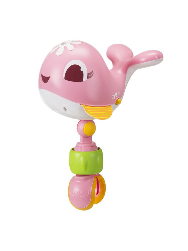 Музикален проектор за легло/рафт Suzi Tiny Love розов кит момиче