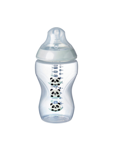 Шише за хранене Tommee Tippee Closer to Nature 340мл панда момиче
