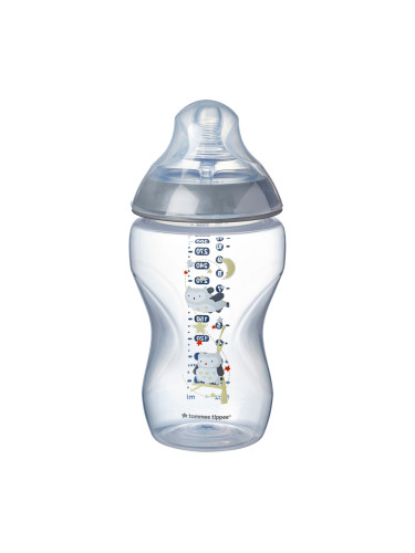 Шише за хранене Tommee Tippee Closer to Nature 340мл бухал момче
