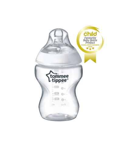 Шише за хранене Tommee Tippee Closer to Nature Easi Vent, 260мл