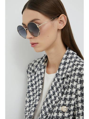 Слънчеви очила Marc Jacobs в златисто