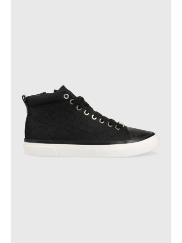 Високи кецове Calvin Klein Vulc High Top в черно