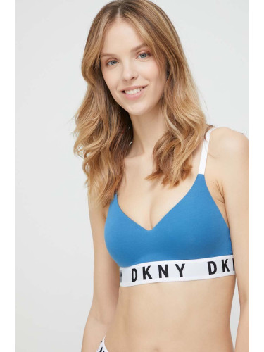 Сутиен Dkny в черно с изчистен дизайн DK4518