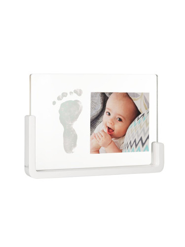 Прозрачна рамка Crystal за отпечатък с боички + снимка Baby Art 