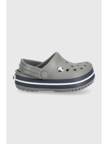 Детски чехли Crocs в сиво