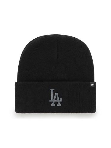 Шапка 47 brand Mlb Los Angeles Dodgers в черно