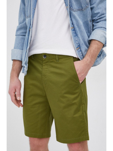 Къс панталон Sisley мъжки в зелено