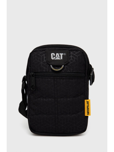 Чанта през рамо Caterpillar в черно