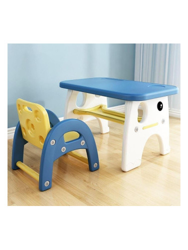 Детска маса със столче SAMBI, Лимонено