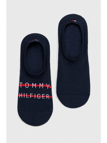 Чорапи Tommy Hilfiger (2 броя) в тъмносиньо 701222189