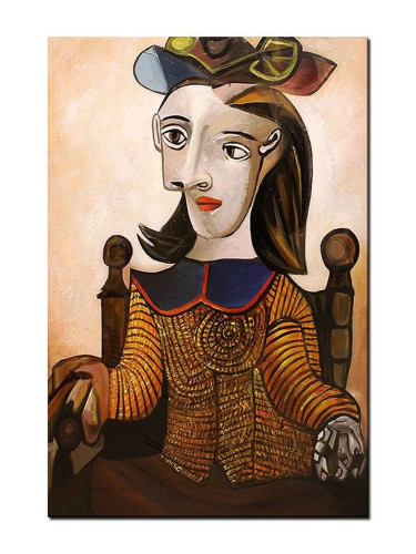 Картина с маслени бои Pablo Picasso  The Yellow Sweater (Dora Maar)