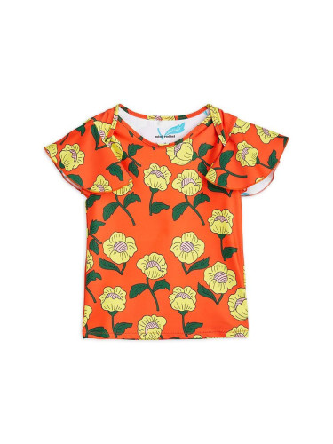 Детска тениска за плуване Mini Rodini в оранжево