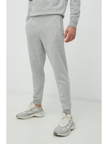 Панталон за трениране Calvin Klein Performance в сиво с изчистен дизайн