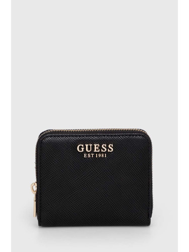 Портфейл Guess LAUREL дамски в черно SWZG85 00370