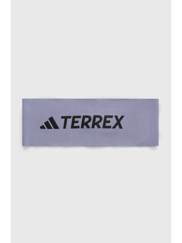 Лента за глава adidas TERREX в лилаво