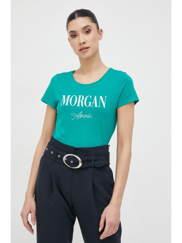 Тениска Morgan в зелено