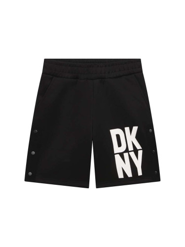 Детски къси панталони Dkny в черно