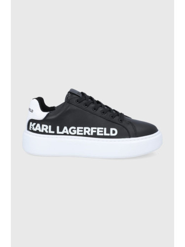 Обувки Karl Lagerfeld Maxi Kup в черно