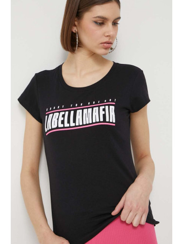 Памучна тениска LaBellaMafia в черно