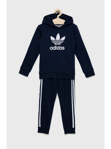 Детски анцуг adidas Originals в тъмносиньо