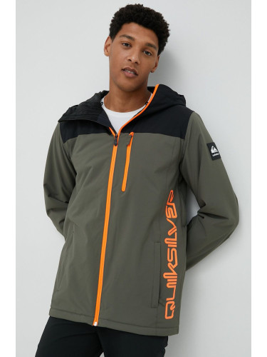 Яке Quiksilver Morton в зелено