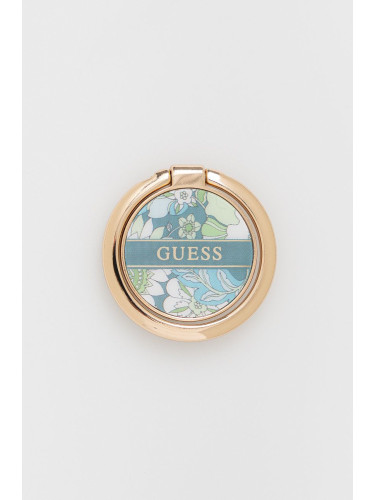 Държач за телефон Guess Uchwyt Ring Stand в зелено