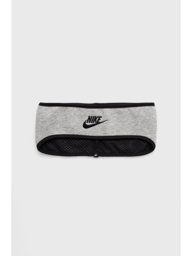 Лента за глава Nike в сиво