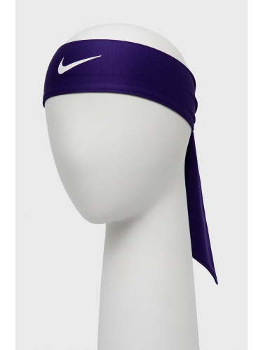 Лента за глава Nike в лилаво