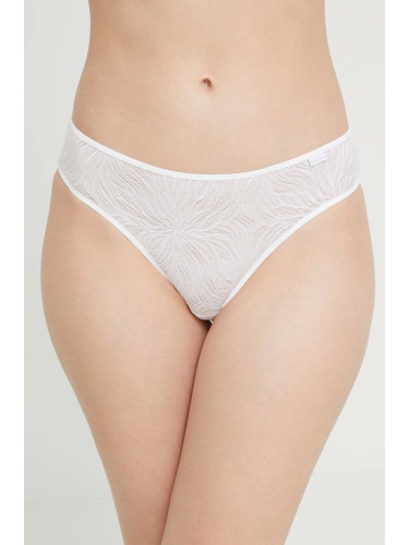 Бикини Calvin Klein Underwear в бяло 000QF6879E