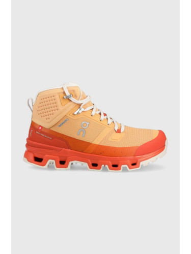 Обувки On-running Cloudrock 2 Waterproof в оранжево