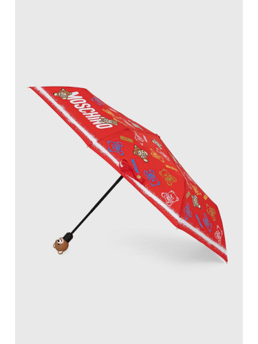 Чадър Moschino в червено 8033
