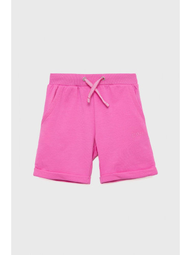 Детски къси панталони CMP в розово с изчистен дизайн
